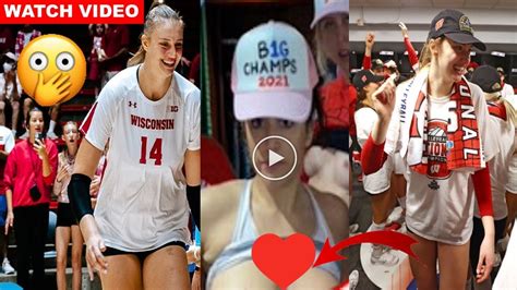 wisconsin volleyball.team leak|UW